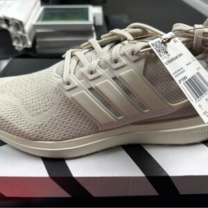Adidas Beige Athletic Sneakers